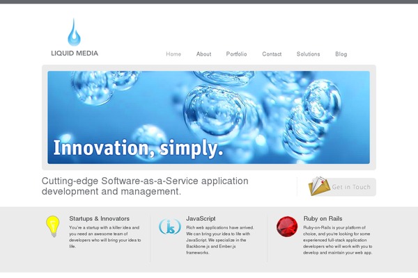 Vulcan theme site design template sample