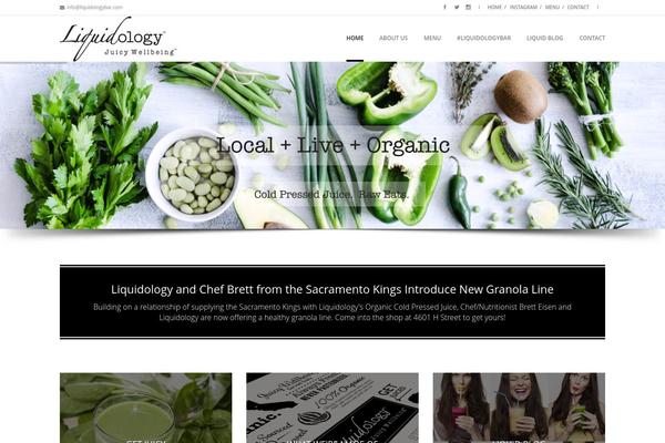 Lotus Flower theme site design template sample