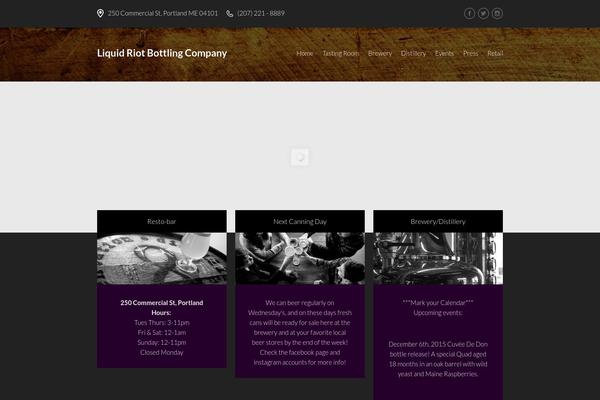 Espresso Child website example screenshot