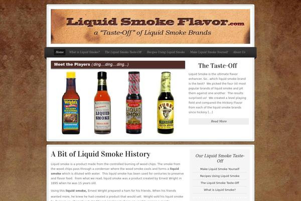 Restaurant theme site design template sample