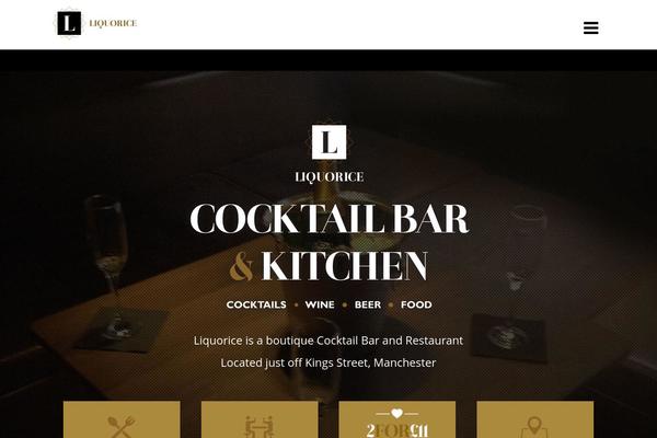 Optimizer theme site design template sample