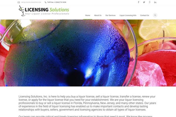 Florida theme site design template sample