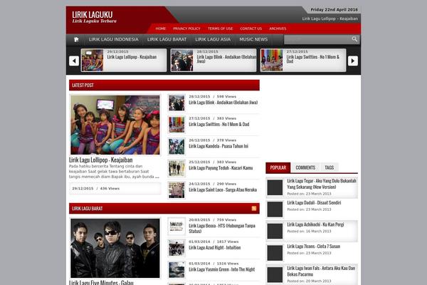 liriklaguku.org site used Kapro