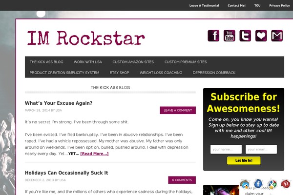 lisa-gergets.com site used Penscratch-2-wpcom
