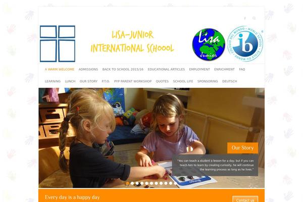 Attitude theme site design template sample
