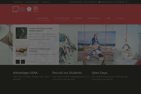 Site using U-course plugin