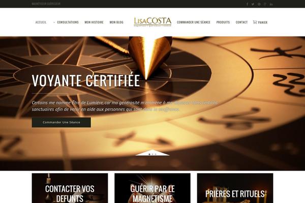 Vigor theme site design template sample