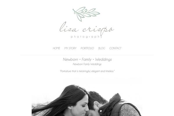 Prophoto4 theme site design template sample