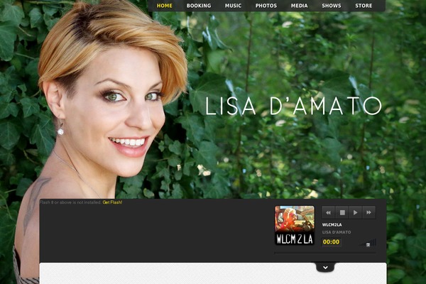 Music theme site design template sample