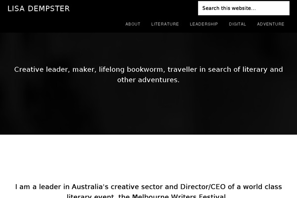 lisadempster.com.au site used Parallax Pro