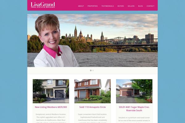 lisagrandrealtor.com site used Acoustic v1.0.2