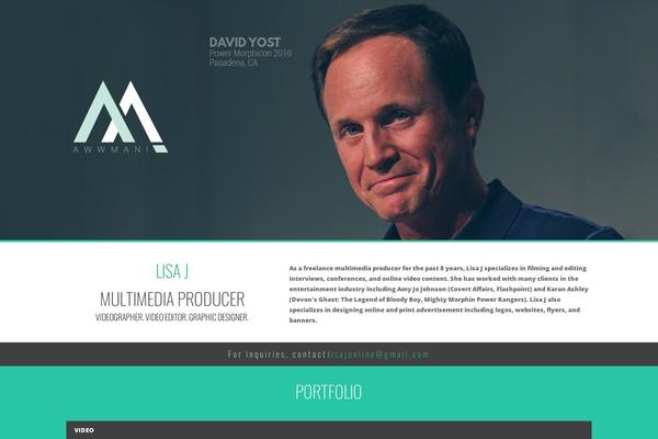 Amplify theme site design template sample