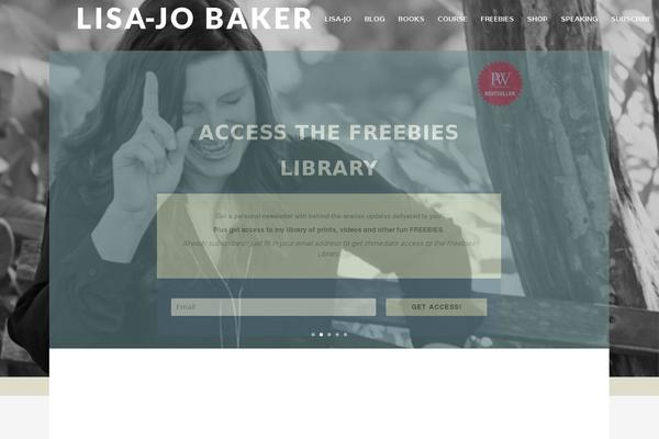 lisajobaker.com site used Ljb-2017