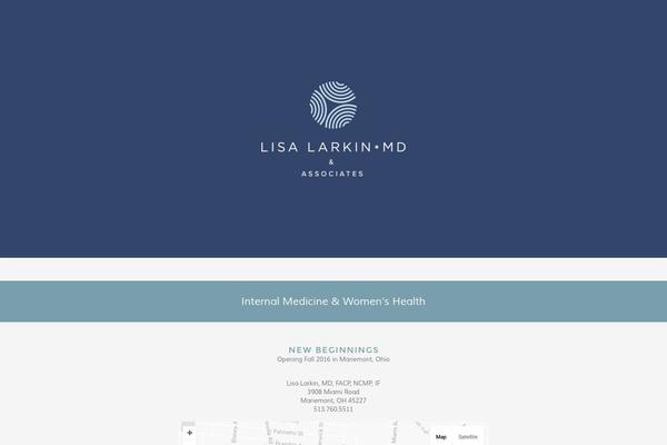 Paralex theme site design template sample