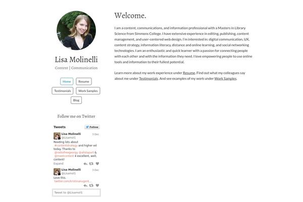 A8c theme site design template sample