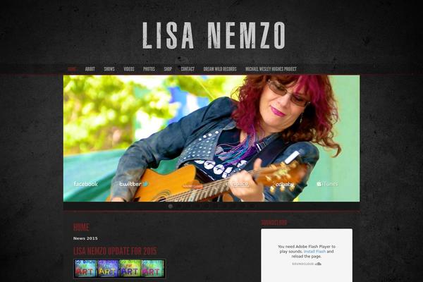 Dark-n-gritty theme site design template sample
