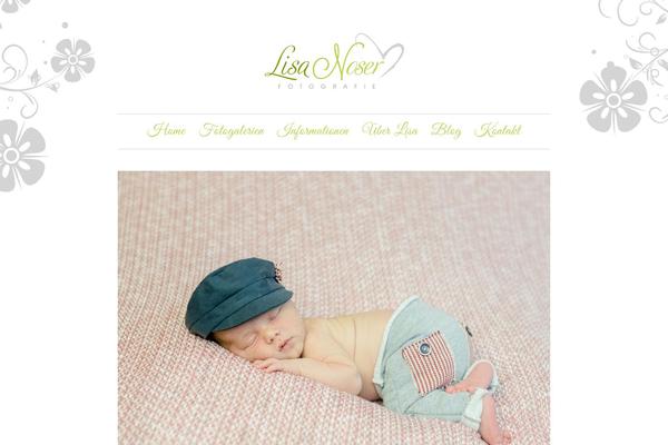 Prophoto4 theme site design template sample