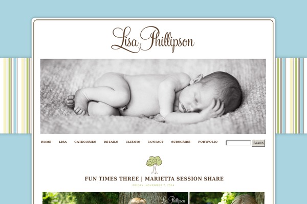 lisaphillipson.com site used ProPhoto 5