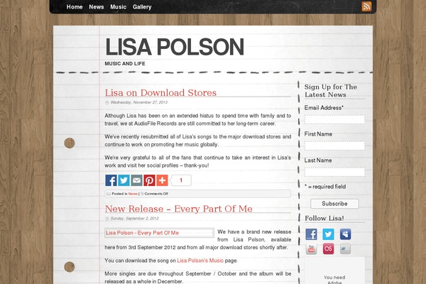 Desk theme site design template sample