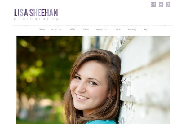 Prophoto4 theme site design template sample