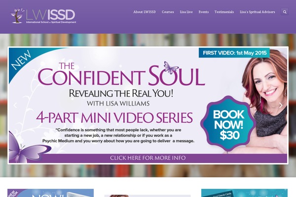 Academy theme site design template sample