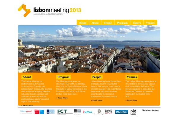 lisbonmeeting.org.pt site used Dust