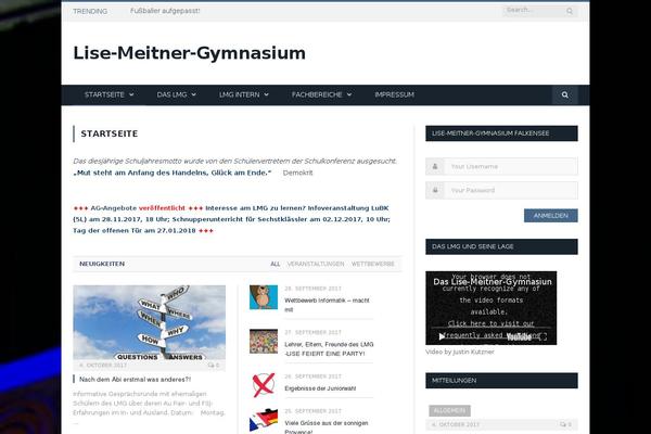 SmartMag Child theme site design template sample