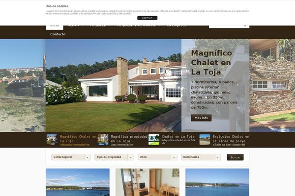 Domestica theme site design template sample