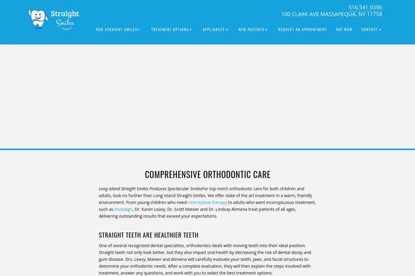 X Child theme site design template sample