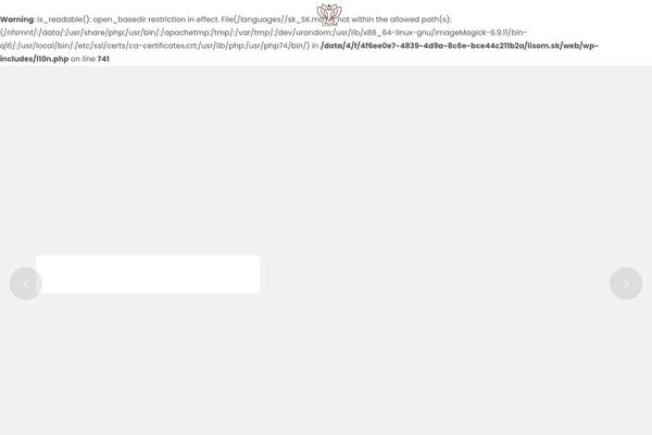 lisom.sk site used Navian-child