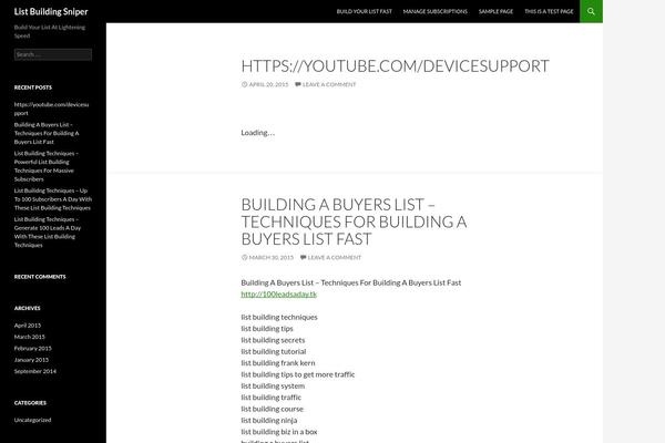 Site using Imscrapidmailer-system plugin