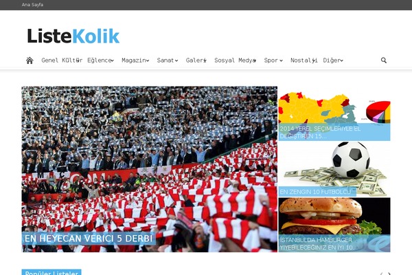 Newspaper theme site design template sample