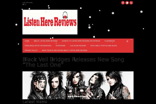 The Newswire theme site design template sample