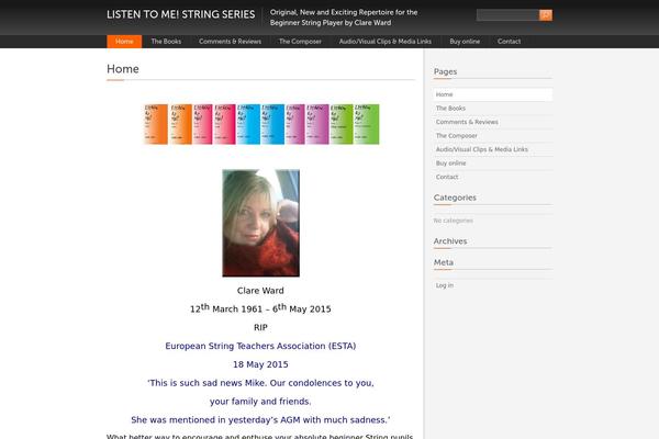 Black with Orange theme site design template sample