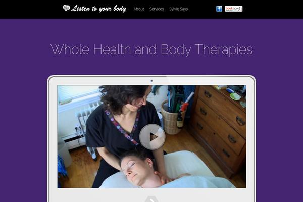 Fable theme site design template sample