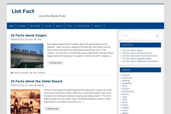 Arwana theme site design template sample