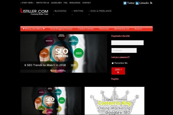 Ultra theme site design template sample