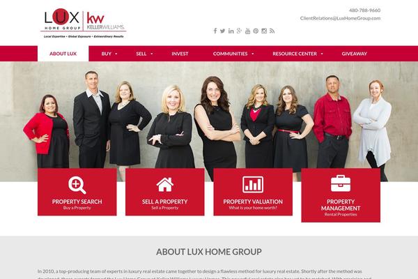 Site using Genesis Agent Profiles plugin