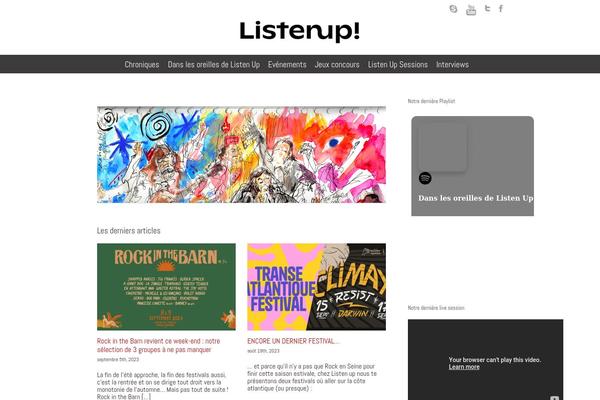 Site using WP Content Slideshow plugin