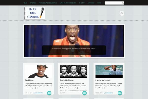 JournalCrunch theme site design template sample