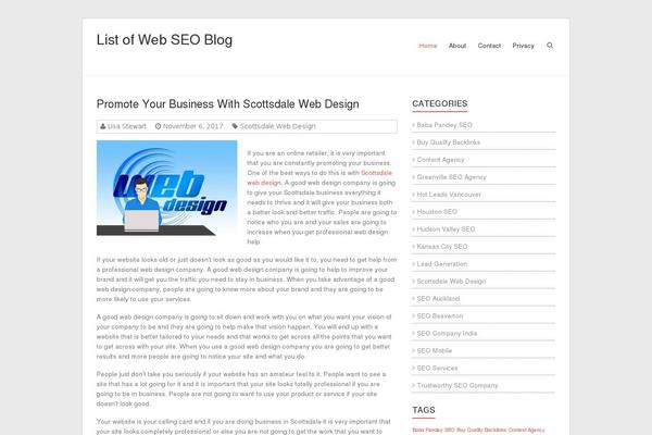listofweb.com site used Esteem_child