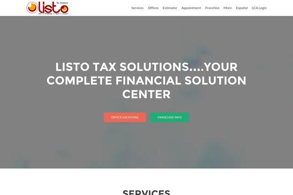 Zerif Pro theme site design template sample
