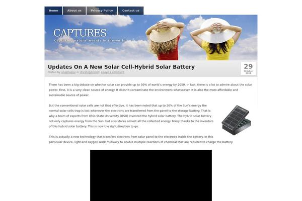 Clear Style theme site design template sample