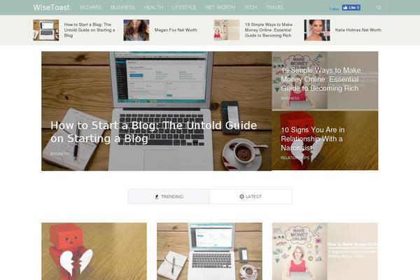NewsPaper theme site design template sample