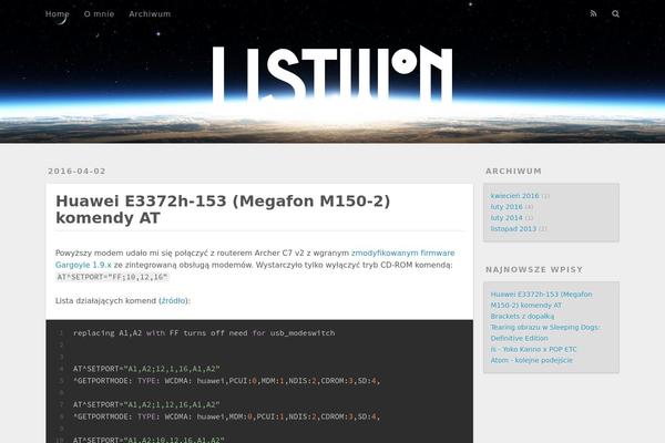 listwon.pl site used Listwon_2_0