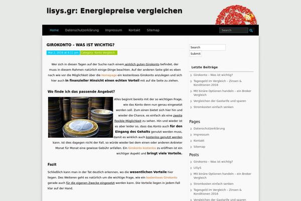 Summ theme site design template sample