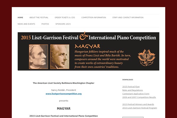 Twenty Twelve theme site design template sample