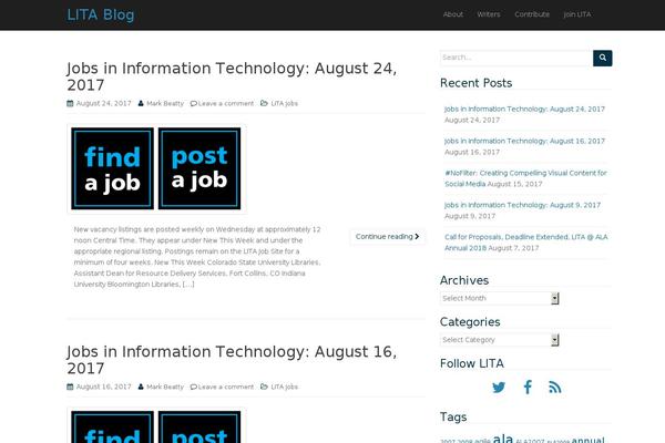 litablog.org site used Brood