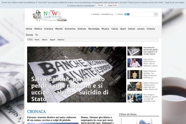 Site using Magazine3-widgets plugin