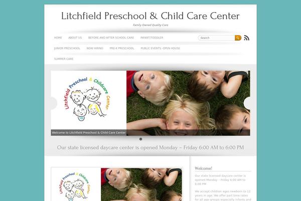 Brightpage theme site design template sample